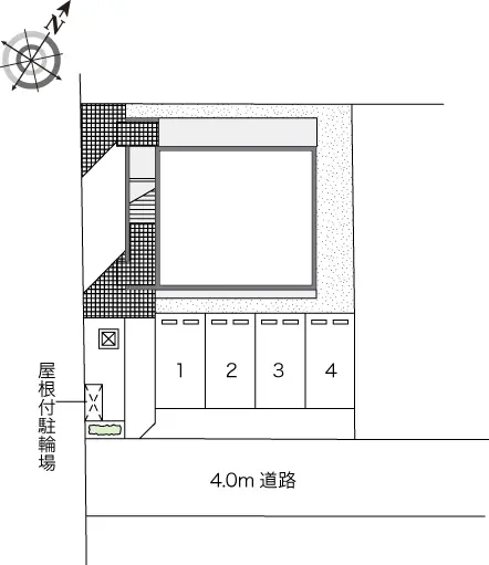 ★手数料０円★静岡市清水区高橋６丁目　月極駐車場（LP）